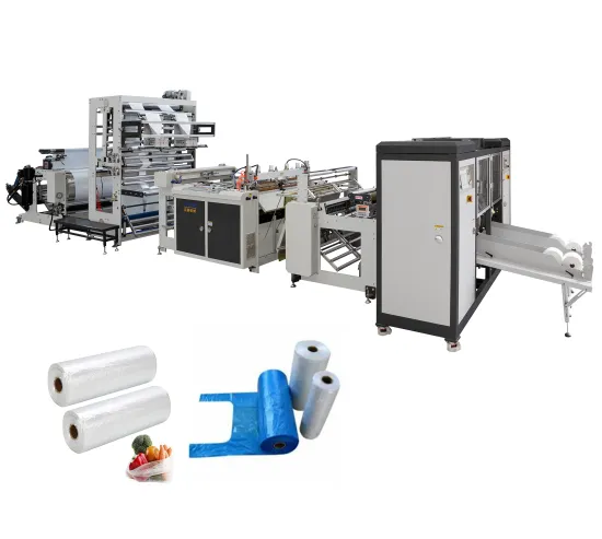 Supermarket Bag Making Machine: BHiE BL1020HG2-ARC300 for Pe Raw Material Grocery Bags