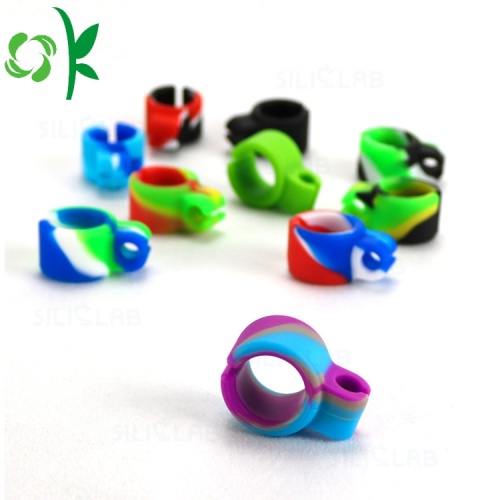 Pha trộn màu sắc dễ dàng hút Silicone Ring cho thuốc lá giữ