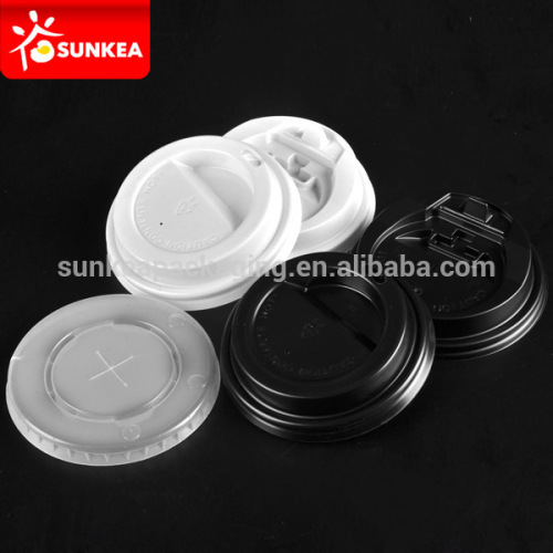 Disposable paper cup plastic lid cover