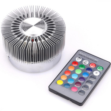 2021 New 3W AC85-265V Surface Mounted LED Wall Light with Remote Control RGB Ceiling Lamp Sunflower wall lamp" 

Given that this title is already quite specific, we can slightly refine it to make it more suitable for a search engine:

"2021 New RGB Surfac