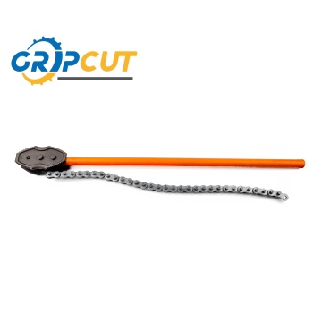 High Quality Heavy Duty Chain Pipe Wrench with Long Alloy Handle