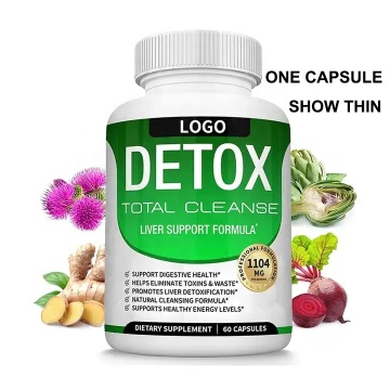 Detox Liver Support Artichoke Weight Loss Capsules