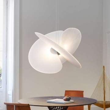 Nirdic Simple Cement Modern Minimalist Pendant Lamp for Kids Dining Room