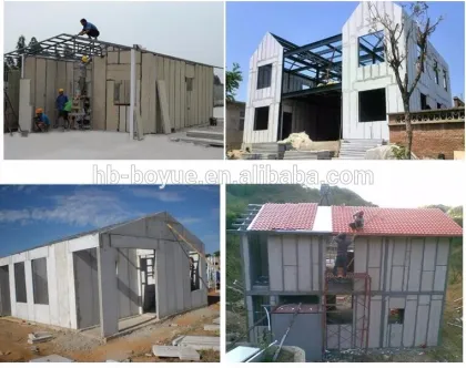 sound insulation none asbestos waterproof fireproof lightweight partition wall panel