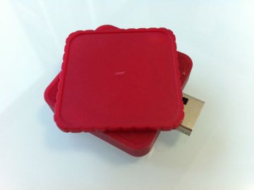 Trix Square Twister Customized Usb Flash Drive / Pendrive With 32g, 16g Memory (my-u231)