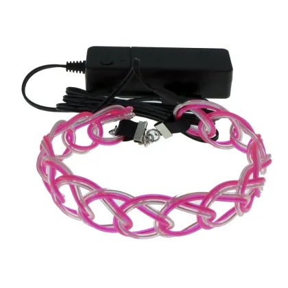 Hotsale EL Wire Glow Up Necklace - Light Up Party Glow Necklace