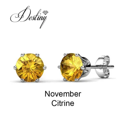 Destiny Jewellery wholesale woman stud earrings crystal from Swarovski