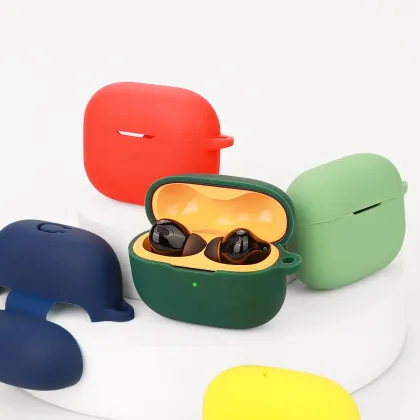 VIVO TWS 4 Wireless Headphones Silicone Protective Case with Keychain