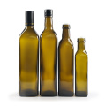 Amber Square Olive Oil Glass Bottle 250 ml en gros