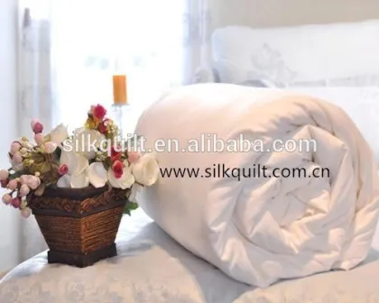 100% cotton fabric bamboo filled quilt