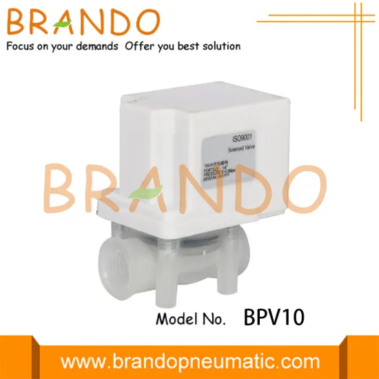 Delay Auto Flush For RO Plastic Solenoid Valve