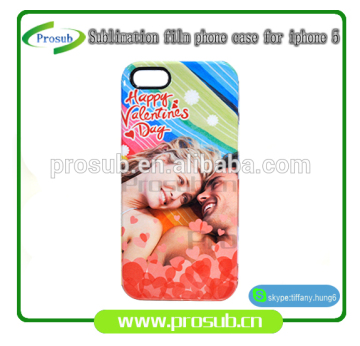 3d film sublimation diy blank cell phone case cover skin for SFFIP5/5S