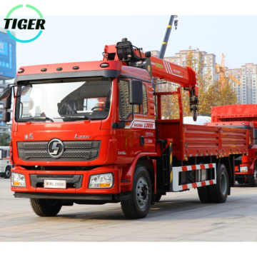 Shacman Customizable Truck Mounted Cranes with Capacities of 3 Ton, 10 Ton, and 16 Ton - Hydraulic Boom Technology