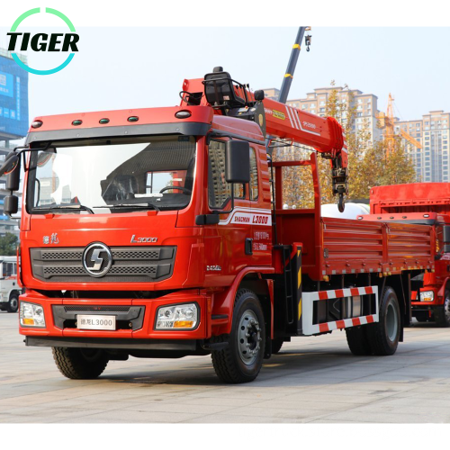Shacman Customizable Truck Mounted Cranes with Capacities of 3 Ton, 10 Ton, and 16 Ton - Hydraulic Boom Technology