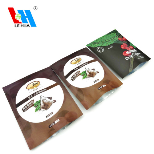 Aluminum Foil Flat Pouches For Drip Coffee Packaging