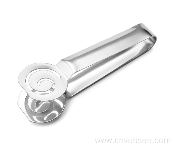 Stainless steel tea spoon tea bag tong