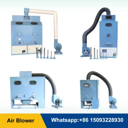 Adjustable Airflow Blower Waste Cloth Stuffing Machine with Sponge Crushing Filling Line
