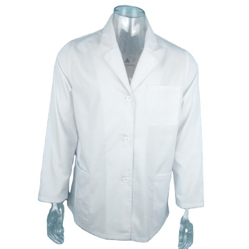 Customizable OEM Medical Lab Coats - Unisex White Doctor Uniforms with Long Sleeve Style