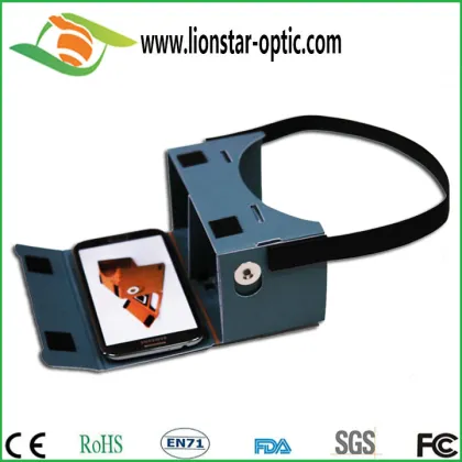 Druable and pratical promotion gift Google cardboard 3d glasses set vr