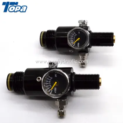 Safty gas air pressure paintball regulator valve