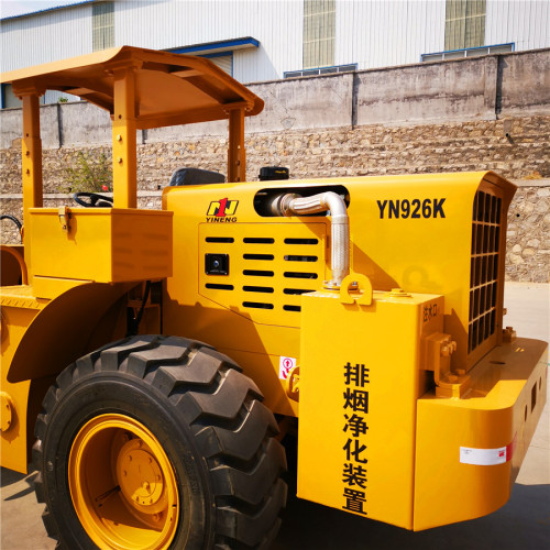 Rated load 2 ton mini articulated wheel loader CE approved