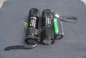 Oem, Odm Led Uv Flashlight, 1w 5 Led 365nm Uv Flashlight For Anti-counterfeiting, Amber Appraisal
