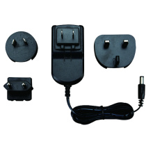 12W AC/DC US/UK/EU/AU Plug Interchangeable Power Adapter