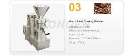 Cocoa Butter Making Machine: Industrial Cacao Paste Grinding Processing Plant