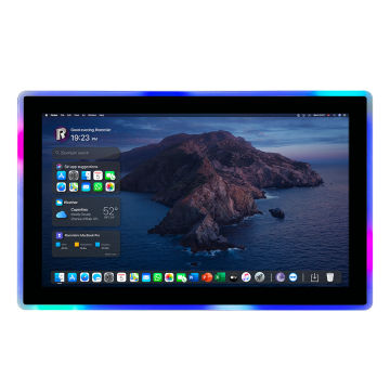 USB＆DVI接続を備えたTouchWo 24 "＆27" LCDタッチスクリーンモニター、ビルトインスピーカー