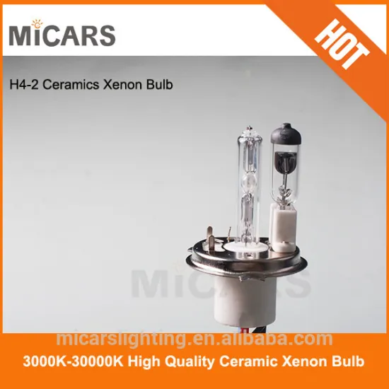 High power high quality 75W Ceramic auto hid bulb 6000K for P43T H4