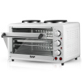 Forno elétrico de super grande capacidade 40L 1500W 1600W 100W 600W Placa quente 2 em 1 calor Visua L NOVO