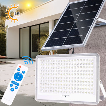 Die-casting Aluminum Heavy Duty Solar Powered LED Flood Light