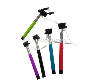 Flexible Tripod OEM Audio Cable Selfie Stick