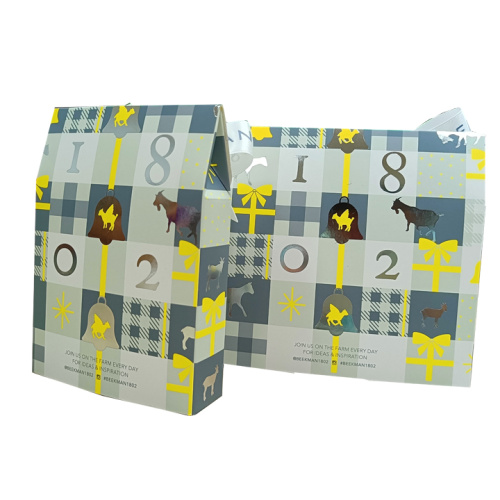 Small soft folding Packaging Box With Clear Window