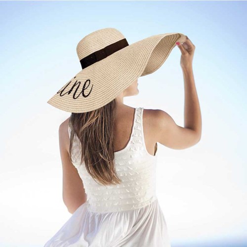 Ladies Sun Hats Womens Sun Hats Embroidered Summer Supplier