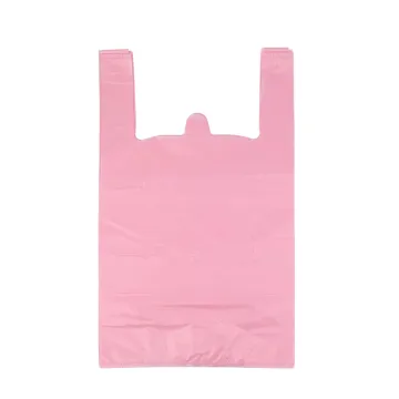 Cheap Price Market Using Vest T-shirt Bag Garbage Plastic Shopping Printed Bag