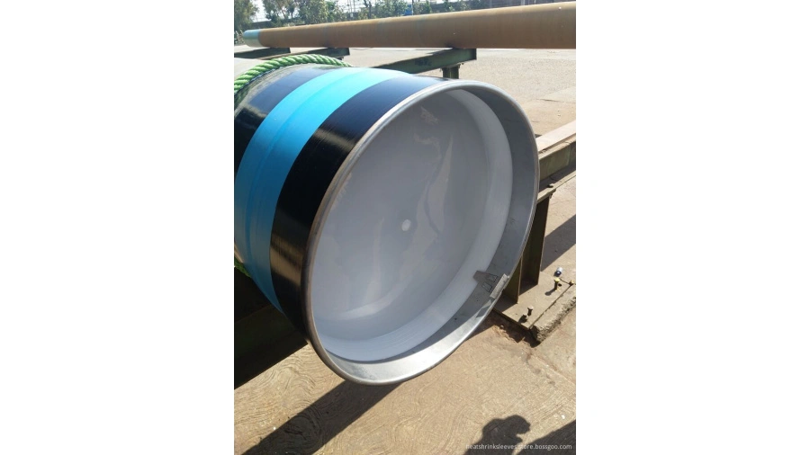 Radiation crosslinking manufacturing facility for industrial PVC pipe wrapping tape
