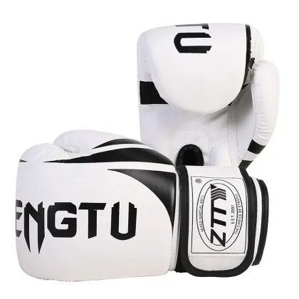 Professional MMA PU Leather Muaythai Boxing Gloves