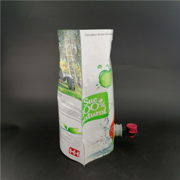 Custom plastic packaging-bags with valves for beverages