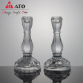 2st Glass Candle Holder Pelar Candle Stand