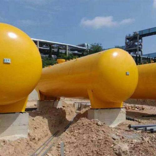 Water Storage Containers ASME Standard Gas Pressure Vessel LPG Storage Tanks Factory