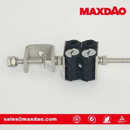 1-5/8" passivated surface treatment feeder clamp andrew