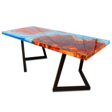 River Table Epoxy Resin Top for DIY Projects