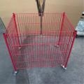 Supermarket promotional shelf wire mesh cage