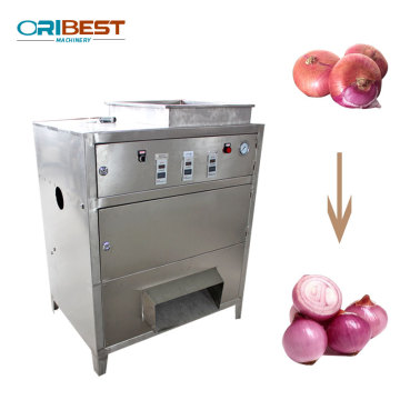 Automatic Commercial Electric Garlic and Spring Onion Peeler and Root Cutter