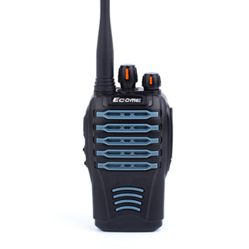 Dernière Ecome ET-528 2 km gamme UHF deux façons de Talkie radio imperméable Talkie