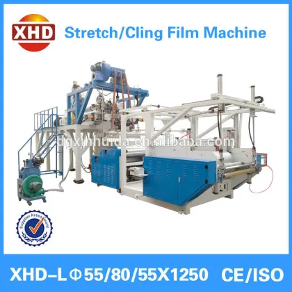 1000mm XHD BRAND plastic stretch film extruder and stretch film machine