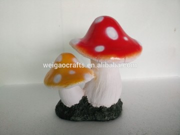 Garden decoration resin craft mushroom