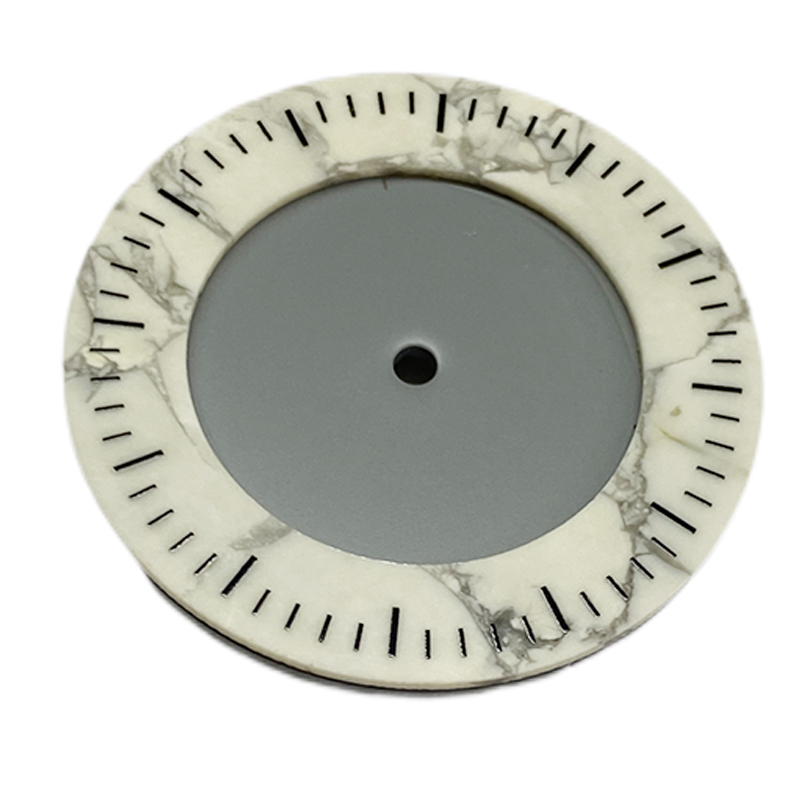 Natural Marble stone in 2 layers watch dial