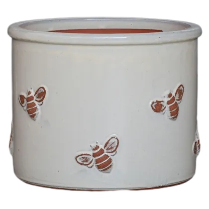 Ceramic Frost Resistant Many Bee Pot